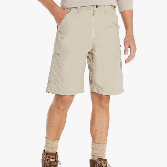 Carhartt Carpenter Utility Shorts 38 Original Fit B-147 Tan - Picture 2 of 8